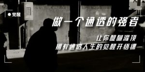 觉醒-做一个通透强者,让你醍醐灌顶,拥有通透人生,掌握强大的秘密